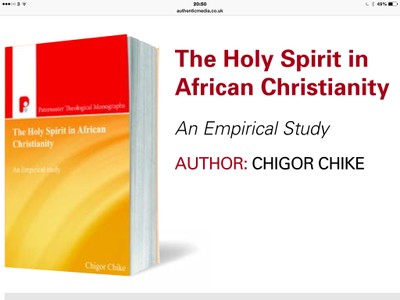 The Holy Spirit in African Christianity The Holy Spirit in African Christianity